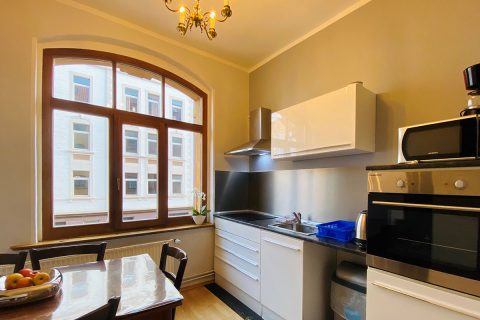 Monteurzimmer in Deutschland Zimmervermietung Küche Apt 1