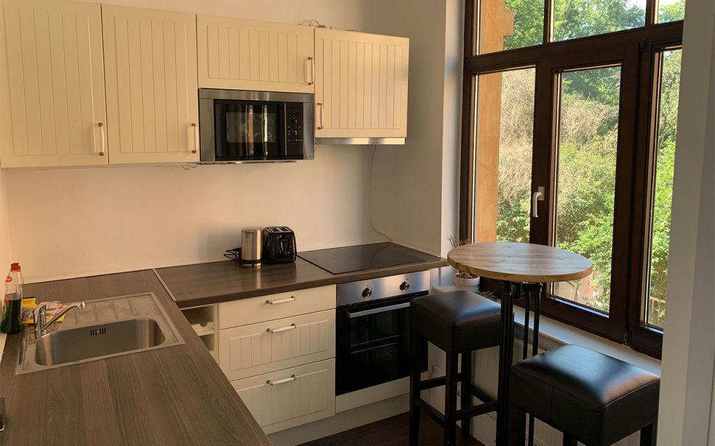 Monteurzimmer in Deutschland Zimmervermietung Küche Rickl 1B